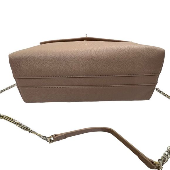 NWT Ted Baker Taupe Padlock Leather Handbag - Picture 12 of 16